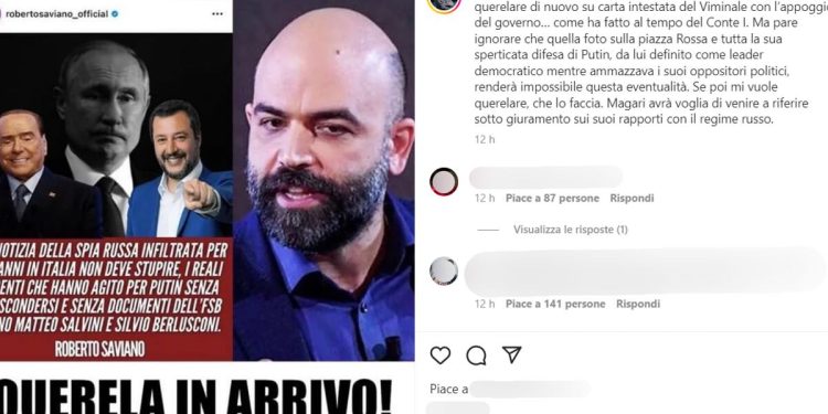 Salvini vs Saviano