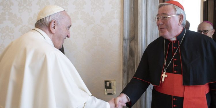 Papa Francesco con il Card. Hollerich