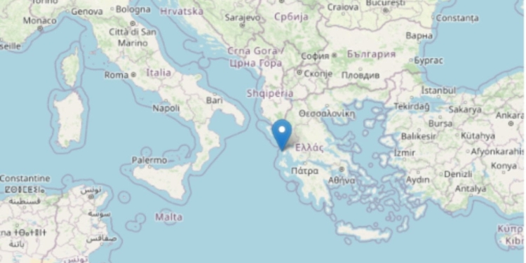 Terremoto oggi in Grecia, 30 agosto 2022 (foto: INGV)