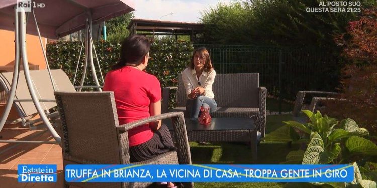 Tiziana Morandi, vicina di casa a Estate in Diretta