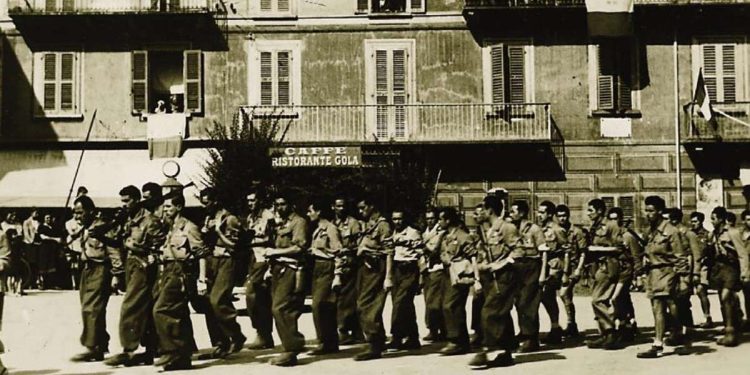 Partigiani a Domodossola nel settembre 1944 (foto dal web)