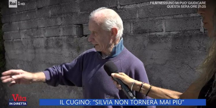 Il cugino di Silvia Cipriani a Vita in Diretta