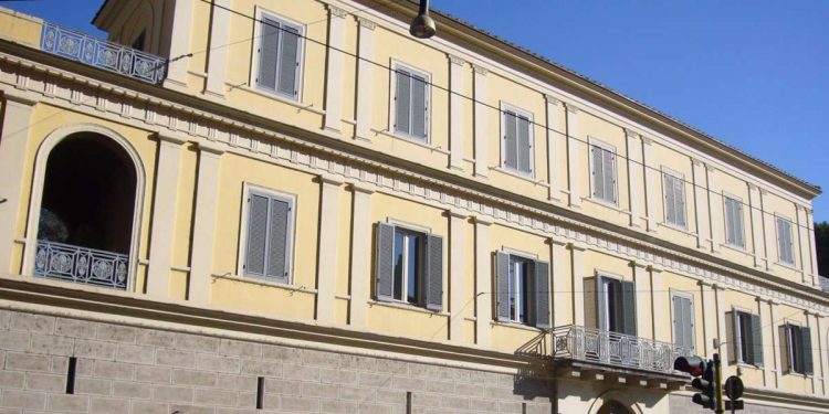 La sede della Filarmonica Romana