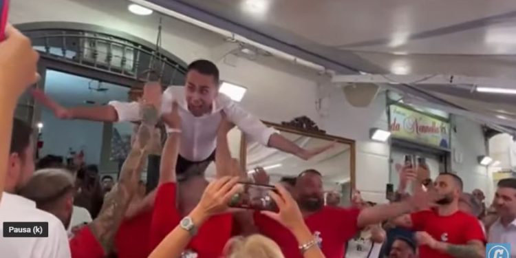 Luigi Di Maio come Dirty Dancing, screen da Youtube