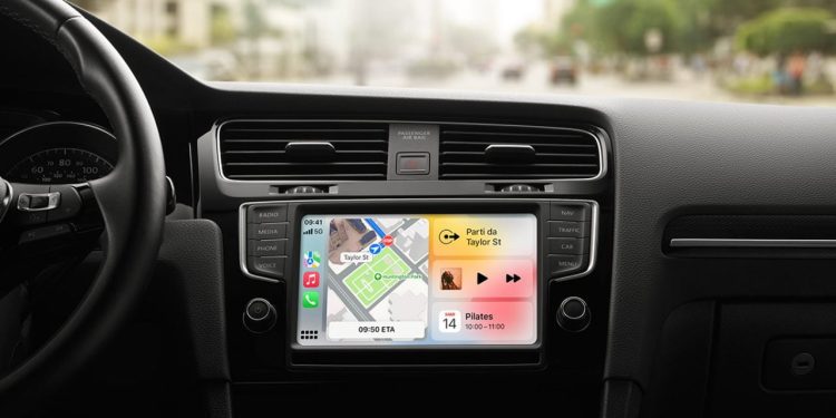 Apple CarPlay (foto Apple.com)