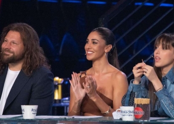 Martin Castrogiovanni, Belen Rodriguez e Giulia Stabile a Tu si que vales 2022