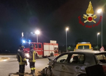 Incidente Fossano settembre 2022 (foto Vigili del Fuoco)