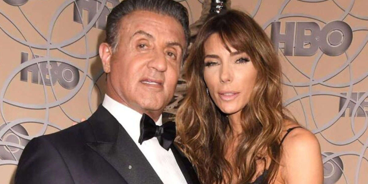 Sylvester Stallone e l'ex moglie Jennifer Flavin