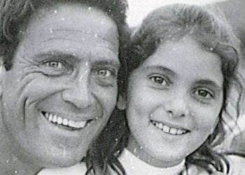 Raf Vallone e la figlia Eleonora (Facebook)