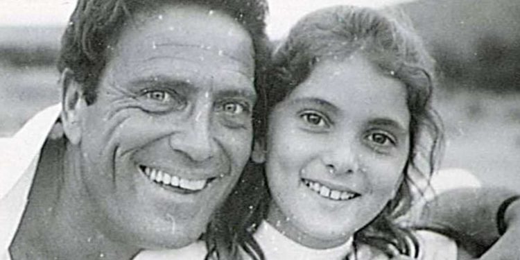 Raf Vallone e la figlia Eleonora (Facebook)