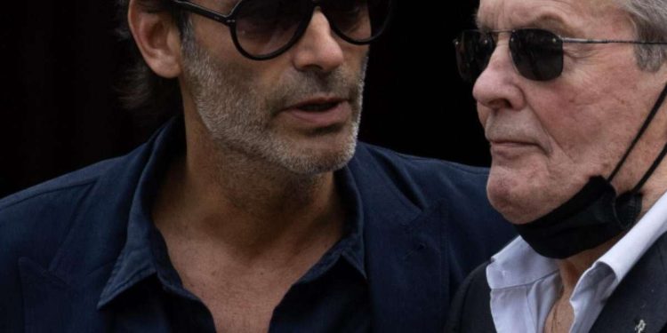 Anthony Delon e il padre
(Foto: web)