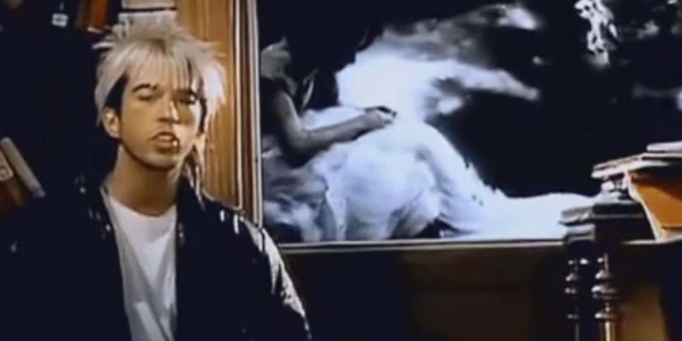 Limahl nel video di "Neverenfing story"