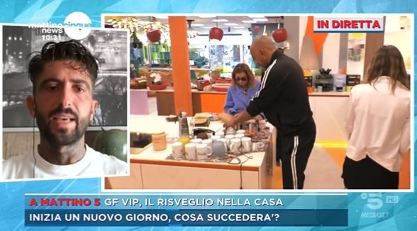 Andrea Franco Alajmo a Mattino5