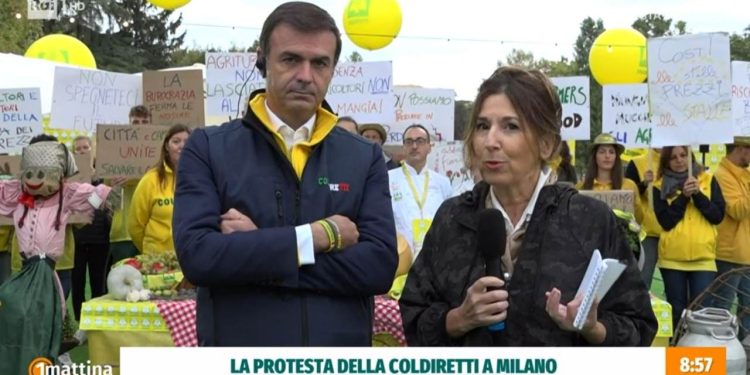 Ettore Prandini, presidente Coldiretti a Uno Mattina