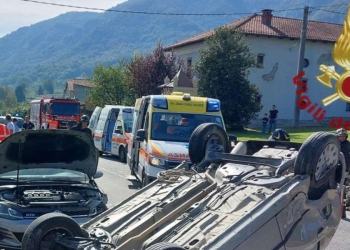 Incidente a Envie (foto: Vigili del Fuoco)