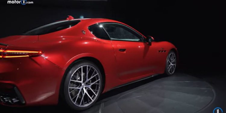 Maserati Granturismo 2023 (screen da Youtube)