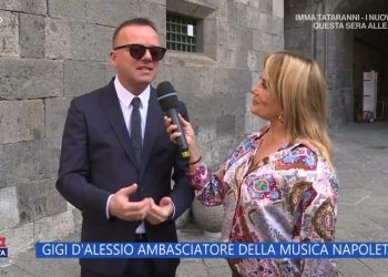 Gigi d'Alessio a La Vita in Diretta