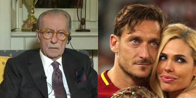 Vittorio Feltri Ilary Blasi Francesco Totti