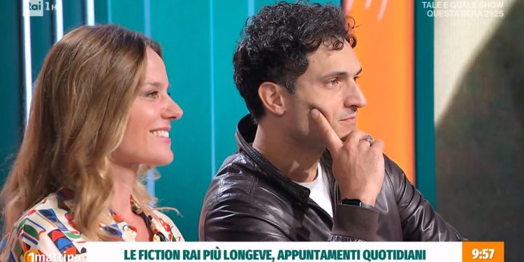 Christiane Filangeri e Alessandro Tersigni a Uno Mattina