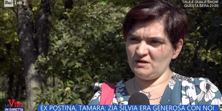 Silvia Cipriani, Tamara parla a La Vita in Diretta