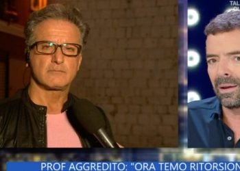 Vincenzo Amorese, il professore aggredito a Bari a La Vita in Diretta