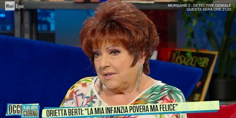 Orietta Berti a Oggi è un altro giorno