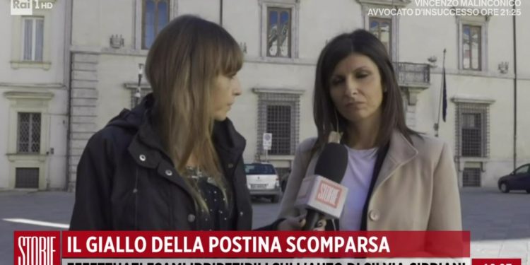 L'avvocato Daniela Tibuzzi che difende il nipote di Silvia Cipriani (Rai 1, diretta Storie Italiane)