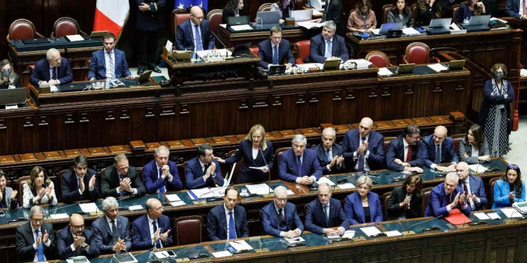 Giorgia Meloni, discorso governo