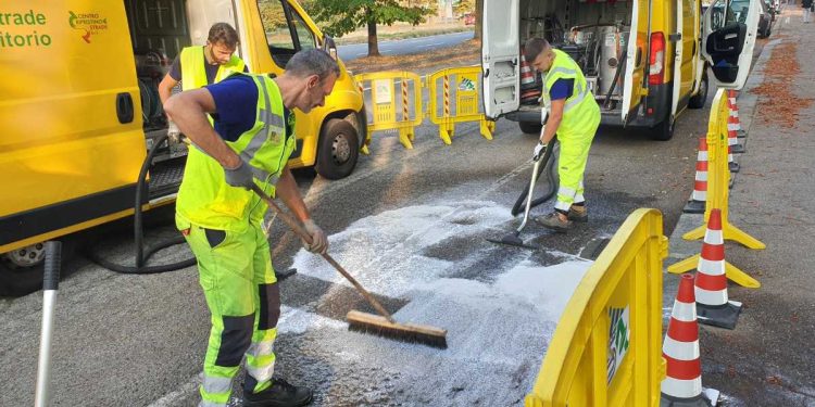 Servizio di pulizia delle strade