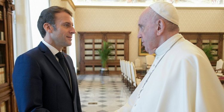 Incontro Papa-Macron