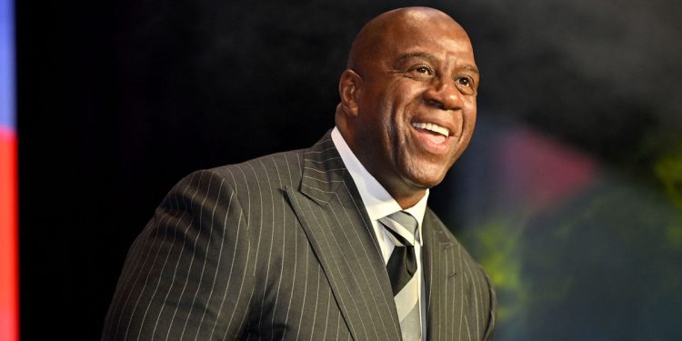 Magic Johnson, l'ex stella della NBA