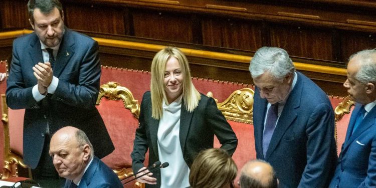 Governo Meloni al Senato