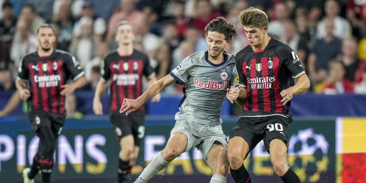 Diretta Milan Salisburgo, Champions League gruppo E (Foto LaPresse)