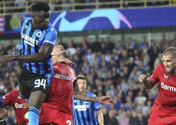 Diretta Bayer Leverkusen Bruges, Champions League gruppo B (Foto LaPresse)