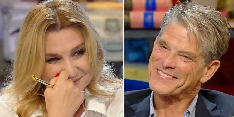 Serena Bortone e Clayton Norcross, Oggi è un altro giorno