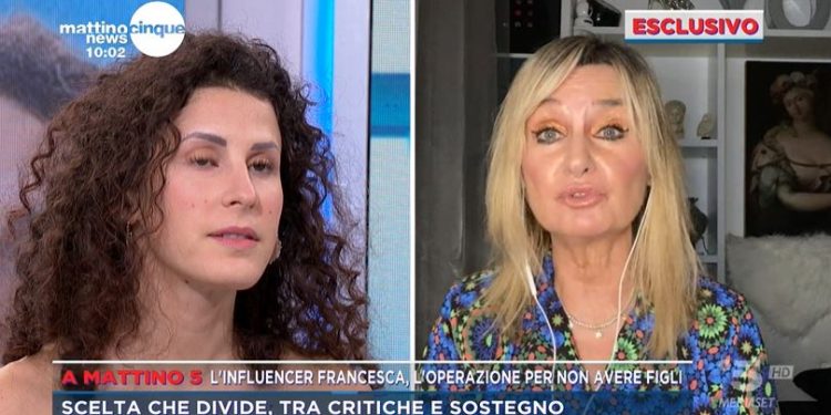 Francesca Guacci a Mattino Cinque