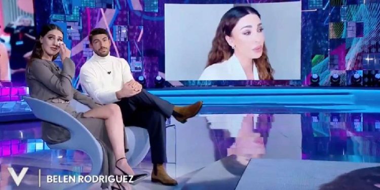 Cecilia Rodriguez e Ignazio Moser a Verissimo