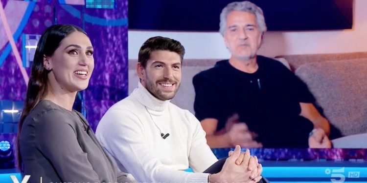 Cecilia Rodriguez e Ignazio Moser a Verissimo