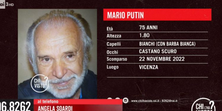 Mario Putin (Chi l'ha Visto?, 2022)