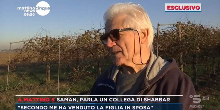 Saman Abbas, parla un collega del padre (Mattino 5)