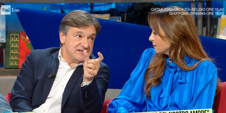 Fabio Caressa e Benedetta Parodi (Oggi è un altro giorno, 2022)