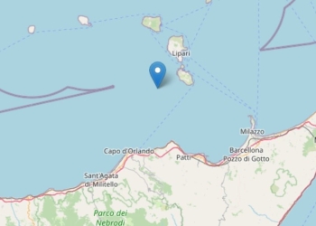 Terremoto Isole Eolie 4 dicembre 2022 (foto: INGV)