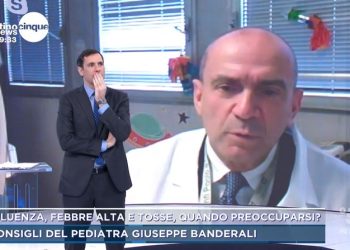 Banderali a Mattino 5 sull'influenza nei bimbi