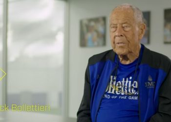 Nick Bollettieri in una recente intervista, screen da Youtube