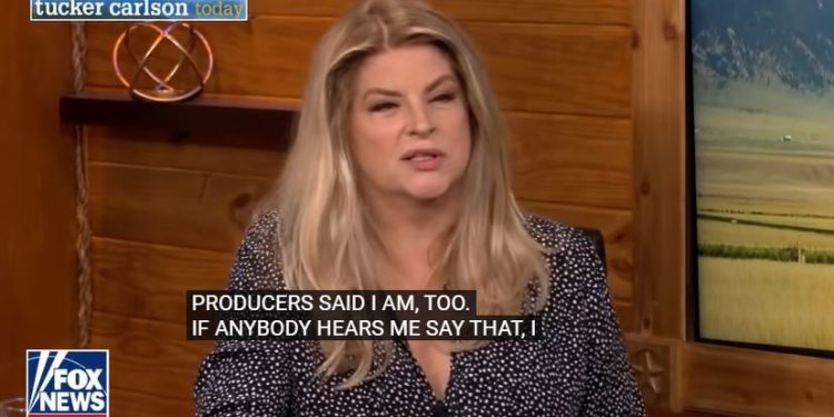 Kirstie Alley, screen da Youtube