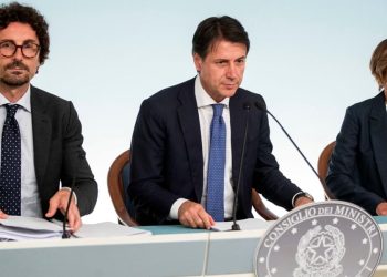 Toninelli, Conte e Bongiorno