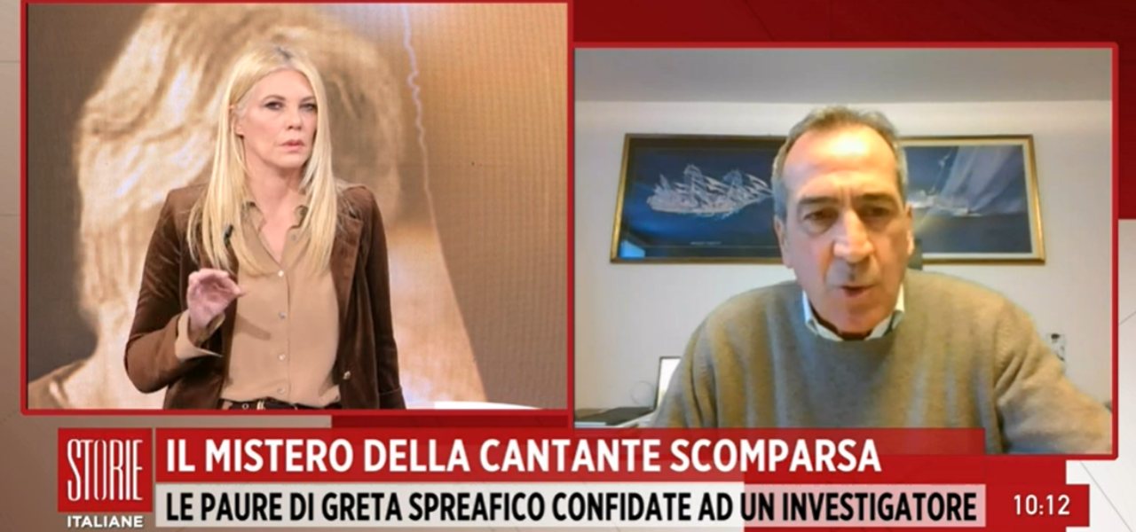 Ezio Denti, investigatore privato di Greta Spreafico (Storie Italiane, 2022)