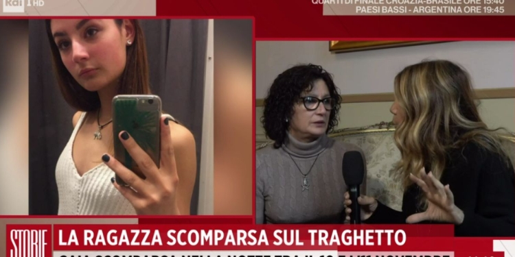 Gaia Randazzo e sua madre (Rai 1, diretta Storie Italiane)