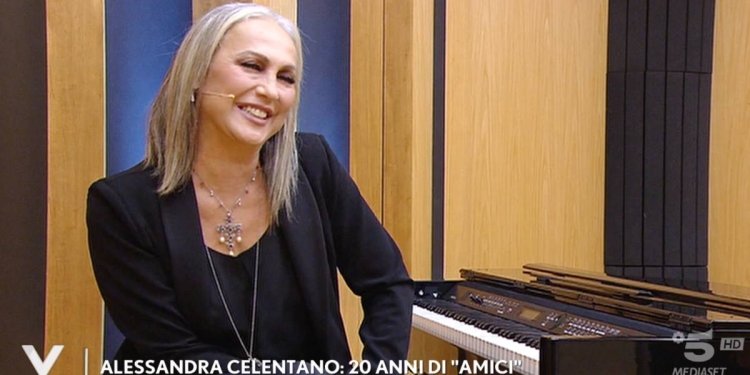 Alessandra Celentano a "Verissimo"