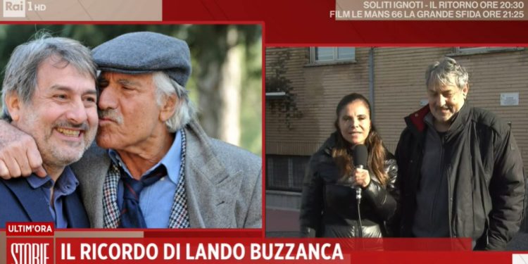 Massimiliano Buzzanca, figlio di Lando Buzzanca (Storie Italiane, 2022)